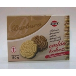 Barbara gluténmentes Kakaókrémes omlós keksz